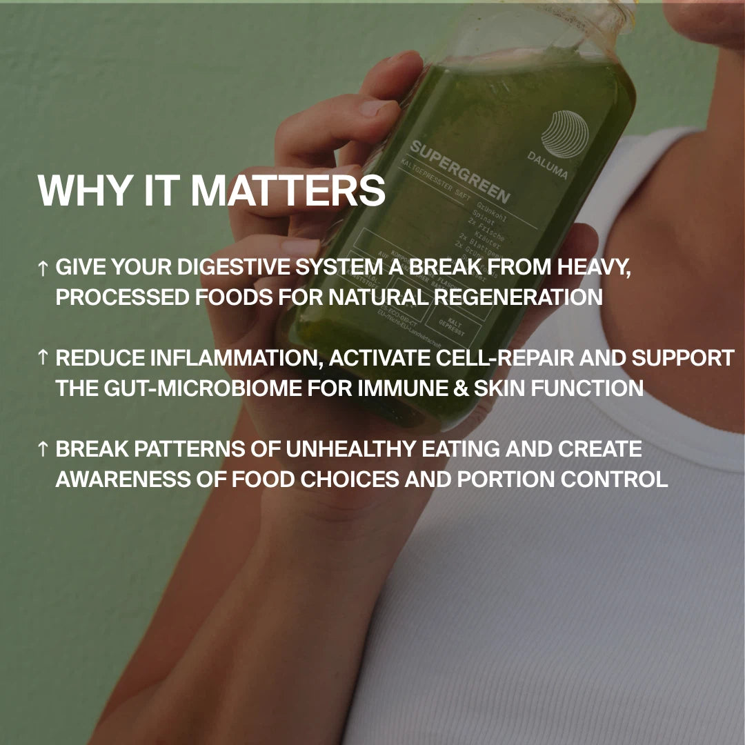GREEN JUICE CLEANSE  — 5 DAYS